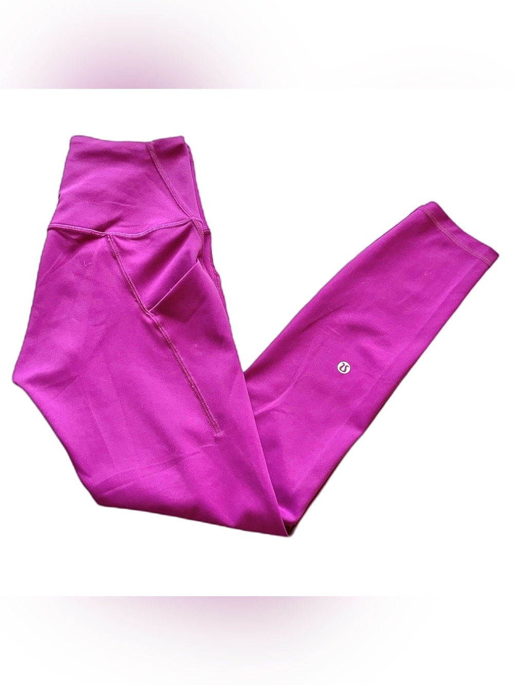 Lululemon Fast And Free Women's High-Rise Ankle Leggings Pink Yoga Women’s 4